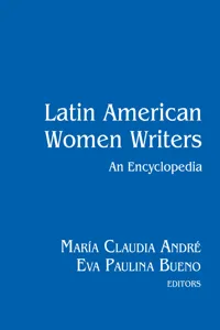 Latin American Women Writers: An Encyclopedia_cover