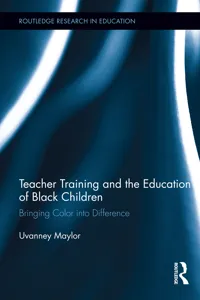 Teacher Training and the Education of Black Children_cover