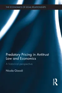 Predatory Pricing in Antitrust Law and Economics_cover