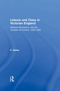 Leisure and Class in Victorian England_cover