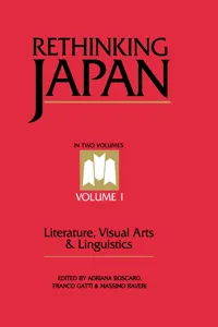 Rethinking Japan Vol 1._cover