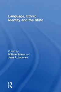 Language, Ethnic Identity and the State_cover