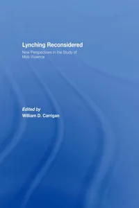 Lynching Reconsidered_cover