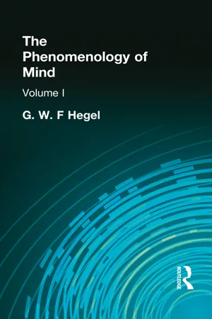 The Phenomenology of Mind