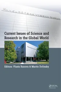 Current Issues of Science and Research in the Global World_cover