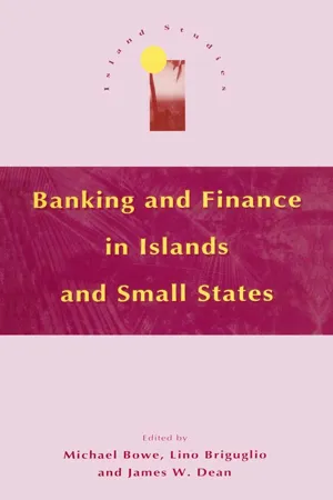 Banking and Finance in Islands and Small States