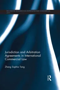 Jurisdiction and Arbitration Agreements in International Commercial Law_cover