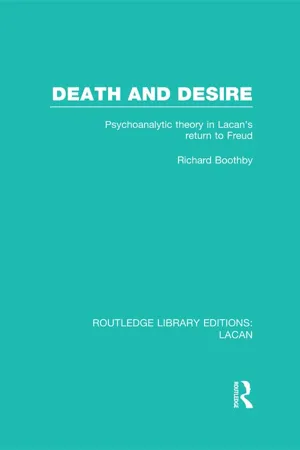 Death and Desire (RLE: Lacan)