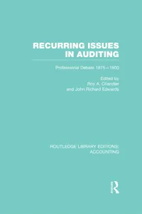 Recurring Issues in Auditing_cover
