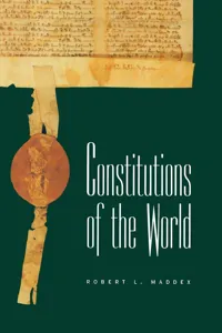 Constitutions of the World_cover