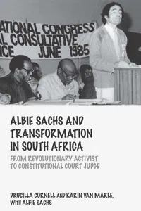 Albie Sachs and Transformation in South Africa_cover