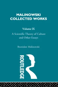 A Scientific Theory of Culture and Other Essays_cover