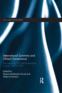 International Summitry and Global Governance_cover
