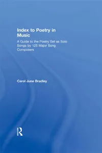 Index to Poetry in Music_cover