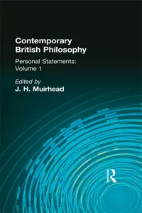 Contemporary British Philosophy_cover