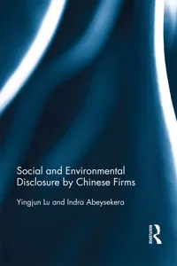 Social and Environmental Disclosure by Chinese Firms_cover