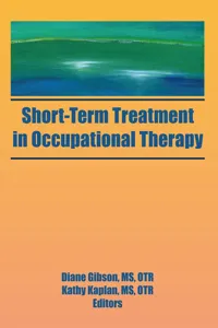 Short-Term Treatment in Occupational Therapy_cover