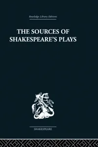 The Sources of Shakespeare's Plays_cover