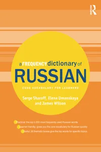 A Frequency Dictionary of Russian_cover