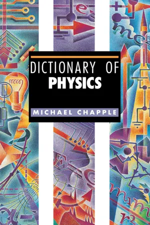 Dictionary of Physics