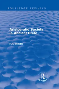 Aristocratic Society in Ancient Crete_cover