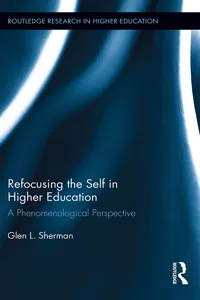 Refocusing the Self in Higher Education_cover