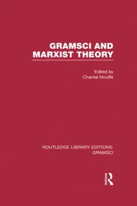 Gramsci and Marxist Theory_cover