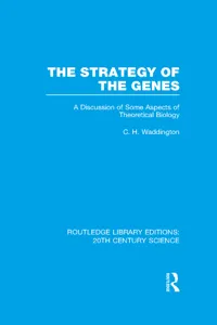 The Strategy of the Genes_cover