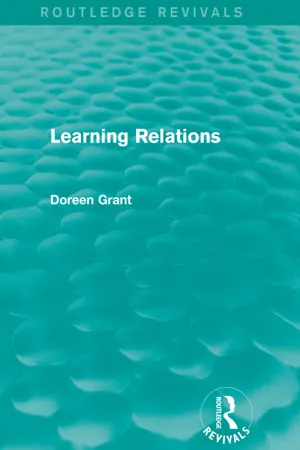 Learning Relations (Routledge Revivals)