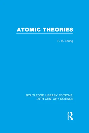 Atomic Theories