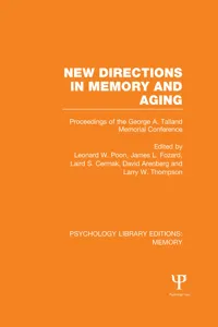 New Directions in Memory and Aging_cover