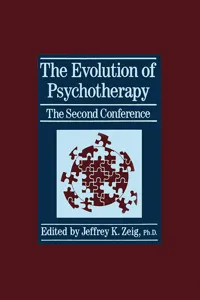 The Evolution Of Psychotherapy: The Second Conference_cover