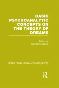 Basic Psychoanalytic Concepts on the Theory of Dreams_cover