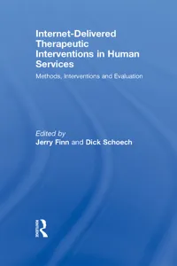 Internet-Delivered Therapeutic Interventions in Human Services_cover