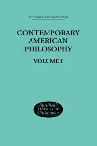 Contemporary American Philosophy_cover