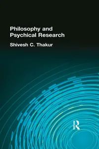 Philosophy and Psychical Research_cover