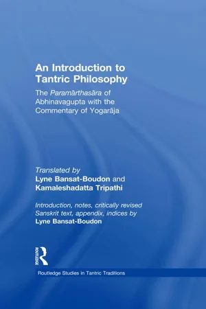 An Introduction to Tantric Philosophy