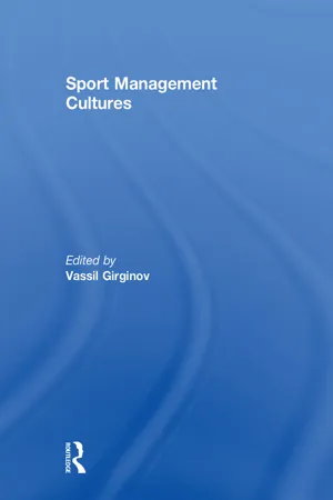 Sport Management Cultures