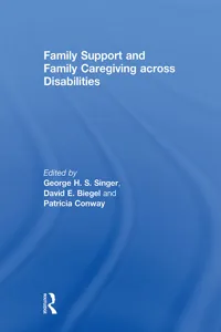 Family Support and Family Caregiving across Disabilities_cover