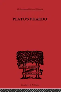 Plato's Phaedo_cover