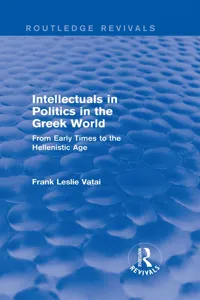 Intellectuals in Politics in the Greek Worl_cover