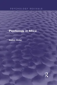 Psychology in Africa_cover