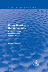 From Tiberius to the Antonines_cover