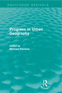 Progress in Urban Geography_cover