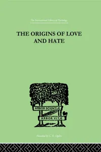 The Origins Of Love And Hate_cover