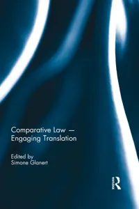 Comparative Law - Engaging Translation_cover