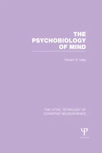 The Psychobiology of Mind_cover