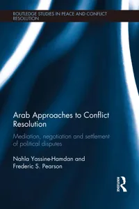 Arab Approaches to Conflict Resolution_cover