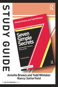 Study Guide, Seven Simple Secrets_cover