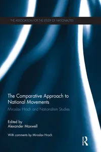 The Comparative Approach to National Movements_cover